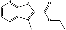 ethyl 3-Methylthieno[2,3-b]pyridine-2-carboxylate Structure