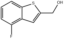 (4-Fluoro-1-benzothiophen-2-yl)methanol 구조식 이미지