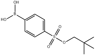 4-(Neopentyloxysulfonyl)phenylboronic acid 구조식 이미지