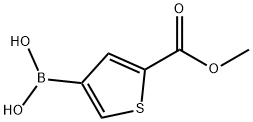 5-(Methoxycarbonyl)thiophen-3-ylboronic acid Structure