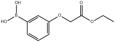 Ethyl (3-boronophenoxy)acetate Structure