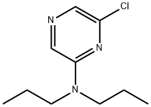 6-Chloro-N,N-dipropylpyrazin-2-amine 구조식 이미지