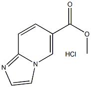 Methyl imidazo[1,2-a]pyridine-6-carboxylate, HCl 구조식 이미지