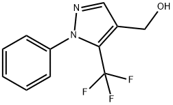 1H-PYRAZOLE-4-METHANOL, 1-PHENYL-5-(TRIFLUOROMETHYL)- Structure