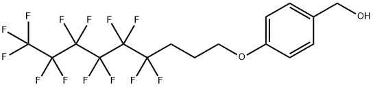 4-(1H,1H,2H,2H,3H,3H-PERFLUORONONYLOXY)BENZYL ALCOHOL Structure