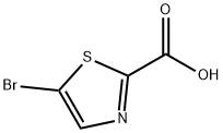 5-BROMOTHIAZOLE-2-CARBOXYLIC ACID 구조식 이미지