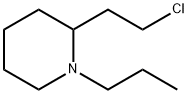 PIPERIDINE,2-(2-CHLOROETHYL)-1-PROPYL- Structure