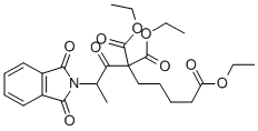 ETHYL-6,6-DICARBETHOXY-7-OXO-8-PHTHALIMIDOPELARGONAT Structure