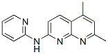 1,8-Naphthyridin-2-amine,  5,7-dimethyl-N-2-pyridinyl- Structure