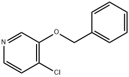 4-Chloro-3-(phenylmethoxy)pyridine 구조식 이미지