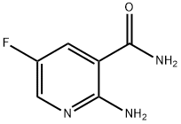 2-aMino-5-fluoropyridine-3-carboxaMide Structure