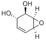 (1-alpha,2-beta,3-alpha,6-alpha)-(+-)-7-Oxabicyclo(4.1.0)hept-4-ene-2, 3-diol 구조식 이미지