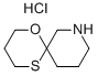 1-Oxa-5-thia-8-aza-spiro[5.5]undecane hydrochloride 구조식 이미지