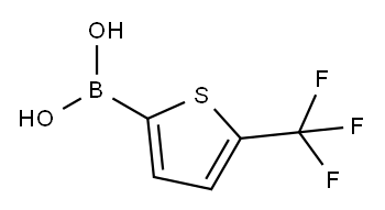 5-Trifluoromethyl-thiophene-2-boronic acid
 Structure