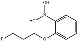 2-(3-Fluoro-propoxy)-benzenebornic acid
 구조식 이미지