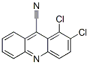 9-Acridinecarbonitrile,  1,2-dichloro- Structure