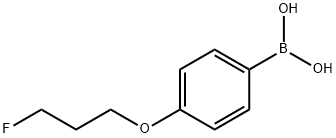 4-(3-Fluoro-propoxy)-benzenebornic acid
 Structure