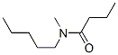 Butanamide,  N-methyl-N-pentyl- 구조식 이미지