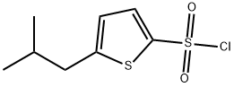 5-Isobutylthiophene-2-sulfonyl chloride Structure