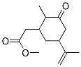 메틸2-메틸-5-(1-메틸비닐)-3-옥소시클로헥산아세테이트 구조식 이미지