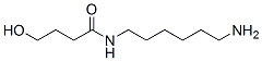 N-(6-아미노헥실)-4-하이드록시부티르아미드 구조식 이미지