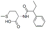 N-(1-oxo-2-phenylbutyl)-L-methionine 구조식 이미지