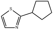 Thiazole,  2-cyclopentyl- 구조식 이미지