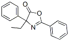 5(4H)-옥사졸론,4-에틸-2,4-디페닐- 구조식 이미지
