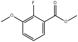 Methyl 2-fluoro-3-methoxybenzoate 구조식 이미지