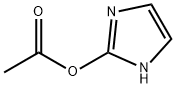 1H-Imidazol-2-ol,  2-acetate 구조식 이미지