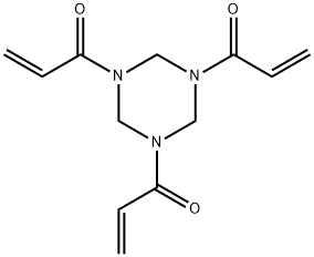 1,3,5-Triacryloylhexahydro-1,3,5-triazine Structure
