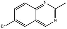 6-BROMO-2-METHYLQUINAZOLINE Structure