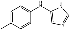 1H-Imidazol-5-amine,  N-(4-methylphenyl)- Structure