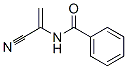 Benzamide,  N-(1-cyanoethenyl)- Structure