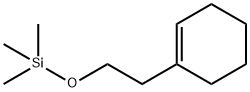 Cyclohexene,  1-[2-[(trimethylsilyl)oxy]ethyl]- Structure