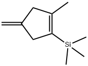 Cyclopentene,  1-methyl-4-methylene-2-(trimethylsilyl)- Structure