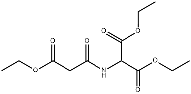 diethyl 2-(3-ethoxy-3-oxopropanaMido)Malonate Structure