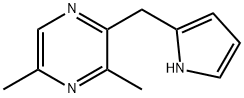 Pyrazine,  3,5-dimethyl-2-(1H-pyrrol-2-ylmethyl)- Structure