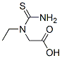 Glycine, N-(aminothioxomethyl)-N-ethyl- (9CI) Structure