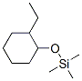 Cyclohexane,  1-ethyl-2-[(trimethylsilyl)oxy]- Structure