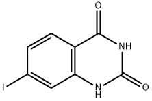 2,4(1H,3H)-Quinazolinedione, 7-iodo- 구조식 이미지