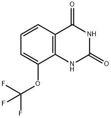 8-(trifluoroMethoxy)quinazoline-2,4(1H,3H)-dione Structure