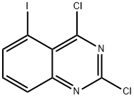 2,4-dichloro-5-iodoquinazoline 구조식 이미지