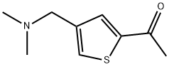 1-(4-[(DIMETHYLAMINO)METHYL]-2-THIENYL)ETHANONE Structure