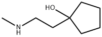 1-[2-(METHYLAMINO)ETHYL]CYCLOPENTANOL 구조식 이미지