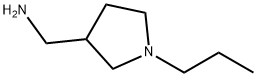 (1-PROPYL-3-PYRROLIDINYL)METHANAMINE Structure