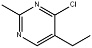 4-chloro-5-ethyl-2-methylpyrimidine Structure