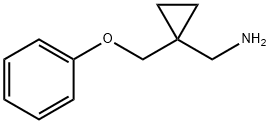 1-[1-(PHENOXYMETHYL)CYCLOPROPYL]METHANAMINE Structure