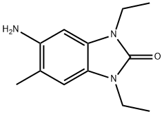 5-AMINO-1,3-DIETHYL-6-METHYL-1,3-DIHYDRO-2H-BENZIMIDAZOL-2-ONE Structure