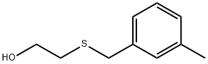 2-[(3-METHYLBENZYL)THIO]ETHANOL Structure